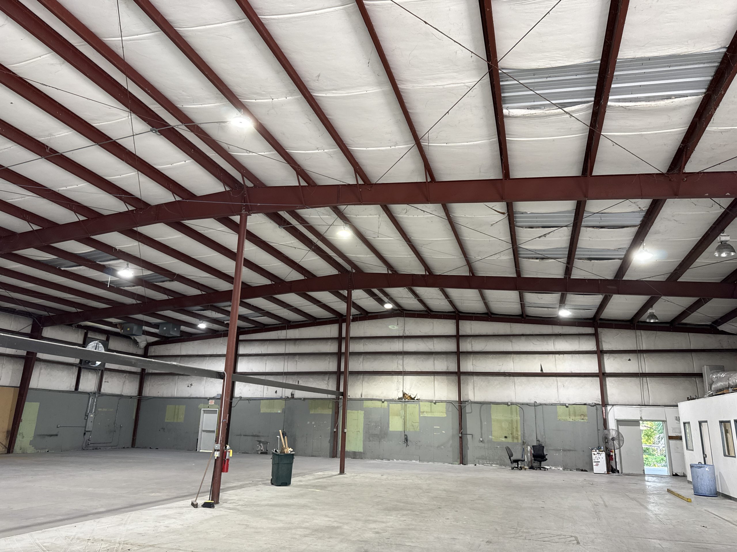 Matterport scan for warehouse renovation